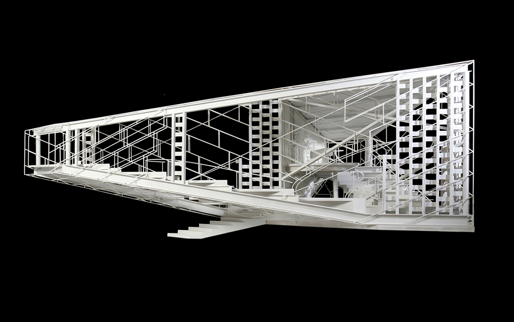 Guy Nordenson and Associates - Ministructure No 16 / Book Bar